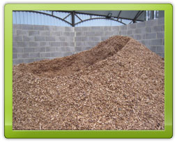 Stored Woodchip